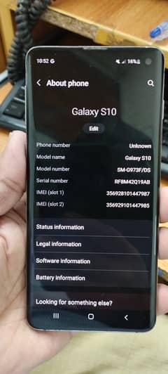 Galaxy S10 128 GB