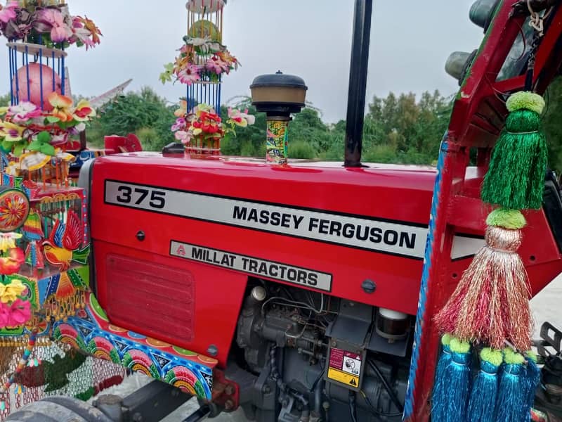 Milat Tractor Massey Ferguson 375 Model 2018 12