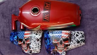 Honda 125 fuel tank & covers