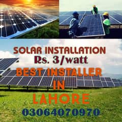 SOLAR INSTALLATION / ELECTRICIAN / SOLAR REPAIR / SOLAR CLEANING