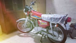 Honda CG 125 model 2019 for urgent sale