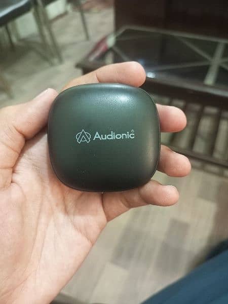 Audionic earbuds 550 for sell 1 week use perfect battery timeing 2