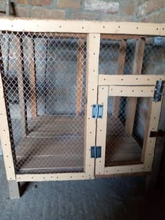 wooden cage for sale in new condition