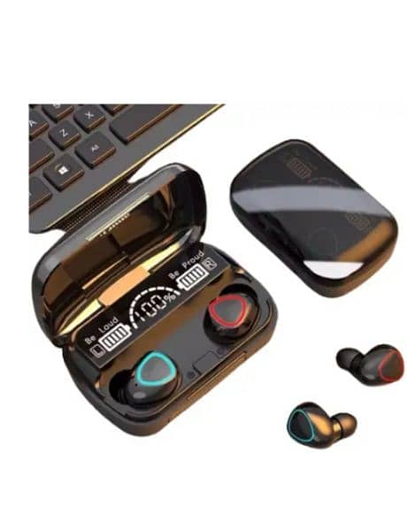 M10 TWS Wireless Bluetooth Earbuds 5