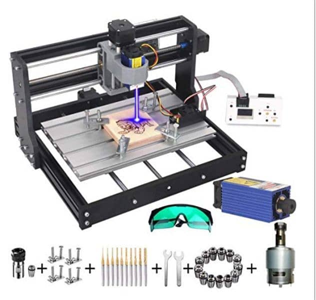 laser 7000w and CNC 3018 pro engraver 0