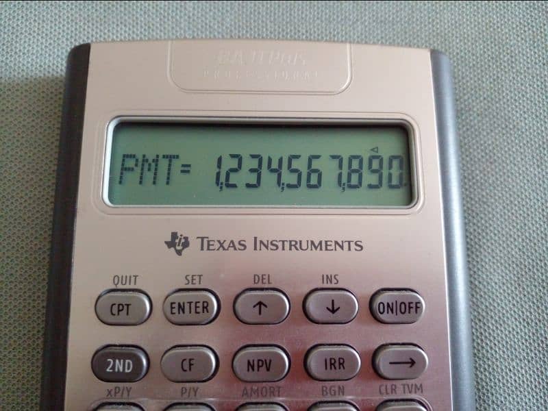 TEXAS BA2 PLUS FINANCIAL BUSINESS CALCULATOR-HP 17B2PLUS-HP12C-TI-84 3