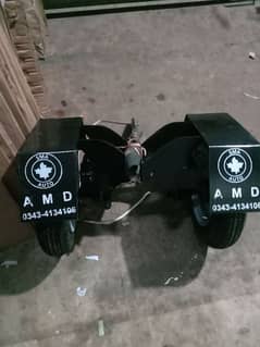 Bike side Support wheel