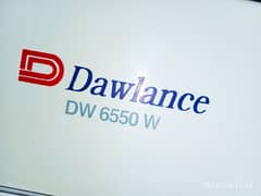 dawlance washing machine twin tub  model number DW 6550 w