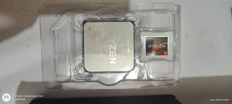 Ryzen 5 3600 Processor with stock cooler full box 0