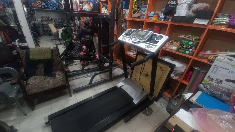 110kg Auto inclined Electric treadmill Exercise running machine walk 2