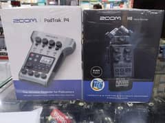 Zoom P4 Audio Interface 4Xlr and Zoom H6