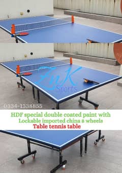 Table tennis table