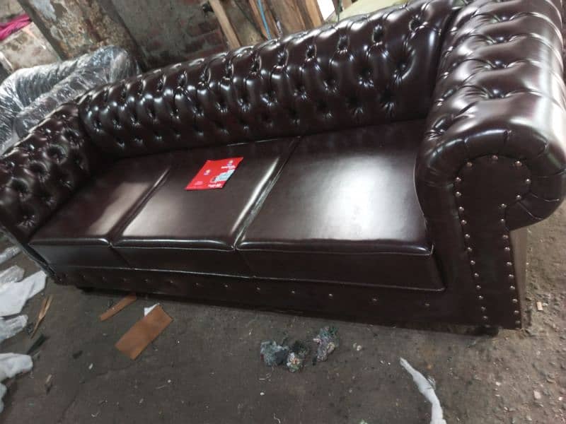 Sofa American design Chesterfield 3 seater 5