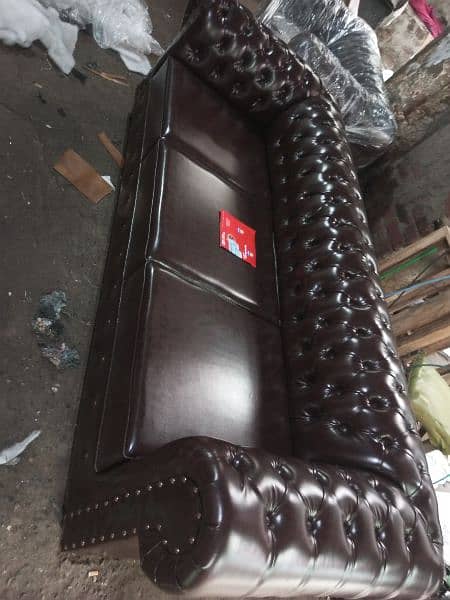 Sofa American design Chesterfield 3 seater 7