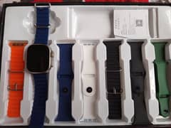 Crown H20 Smart watch with 7 straps