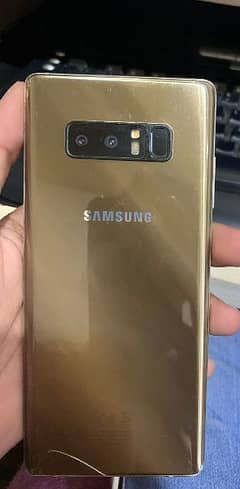 sumsung note 8 6bg ram 64 GB memory