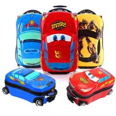 Cartoon Character travel suitcase with wheels  Travel bags for Kids