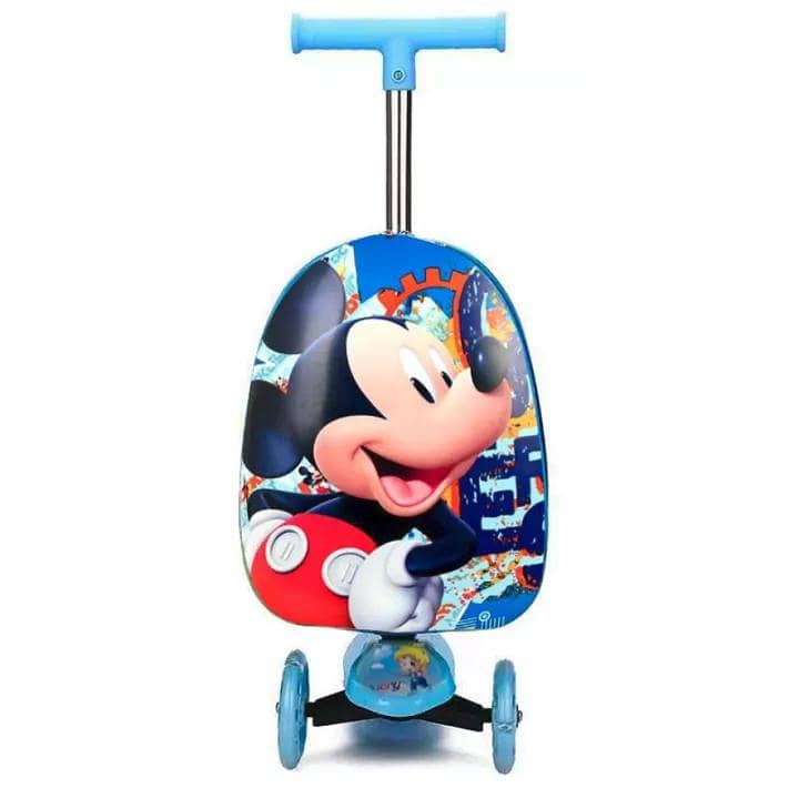 Cartoon Character travel suitcase with wheels  Travel bags for Kids 6