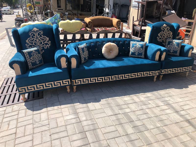 Sofa set / L Shape sofa / Cheaster sofa / 7 seater sofa 15