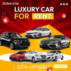 Rent A Car/Luxury Wedding Cars/Rent A Car With Driver/Coster Salon/V8