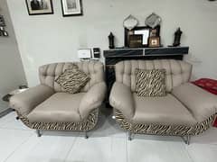 2 seater leather  sofa