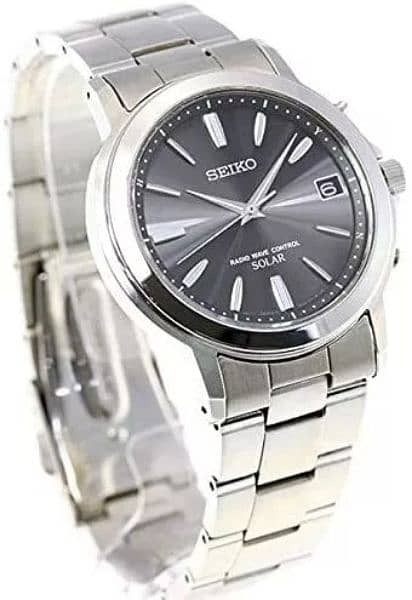 Seiko 5 Automatic Black Dial Watch For Men 3