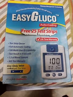 EASY GLUCO SUGAR TEST MACHINE