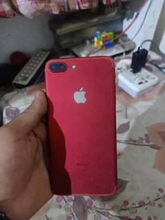 iphone 7 plus red Colour 128gb baterry service mood 0