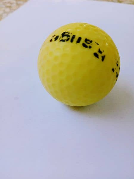 Beautiful yellow Colour Golf Ball 40% Sale 2