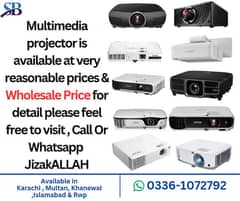 new And Use Multimedia projectors available in discounted price