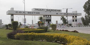 5 Marla All Dues Clear Plot in Multi Gardens B-17 Islamabad