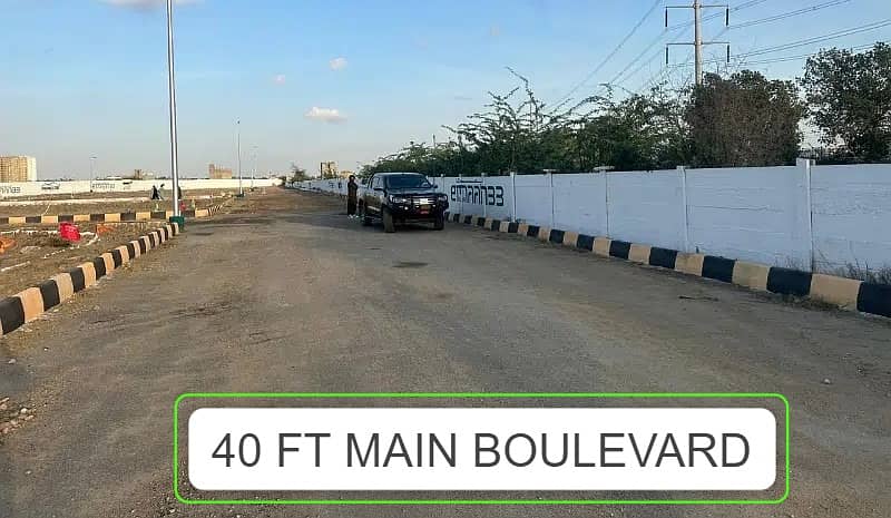 Prime Location 120 Square Yards Plots For sale In The Perfect Location Of Emaan Enclave 1