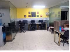 Area 950 Square Feet Office Available For Rent Real Pictures in Main Boulevard Road Gulberg 3 Lahore