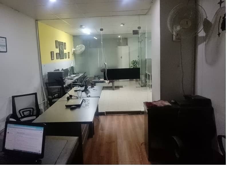 Area 950 Square Feet Office Available For Rent Real Pictures in Main Boulevard Road Gulberg 3 Lahore 1