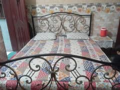 iron bed