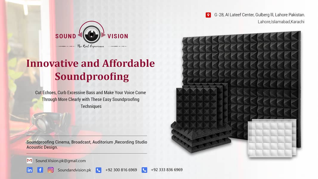 Soundproofing, Acoustic and custom interior 0