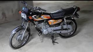 CG 125 Model 2022 with total genuine condition