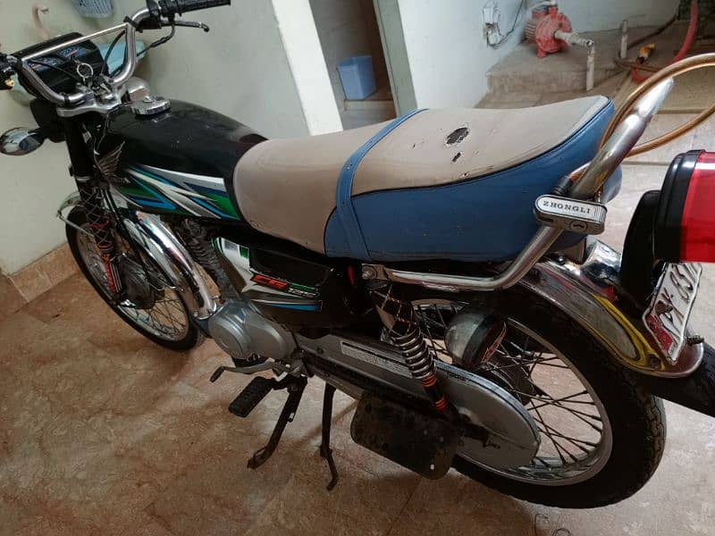 honda 125 2023 model karachi num 3