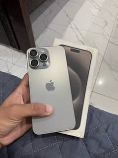 Iphone 15 pro max 256Gb with box