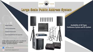 Large Scale Public Address System