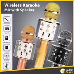 Bluetooth wireless mic and speaker