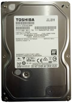 500 GB TOSHIBA{03327944046}