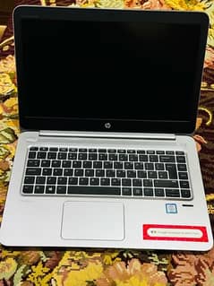 Hp laptop core i7 6th generation elite book folio, for sale