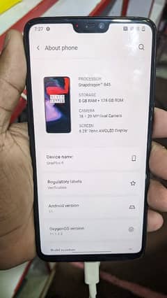 One plus 6t 8.128