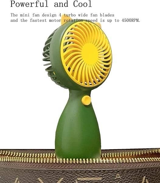 Mini Portable Rechargeable Fan 4