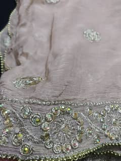 Fancy duppata with beautiful work. mehndi lehnga