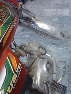 United 70 cc lahore register ok only main isue no indictor and horn