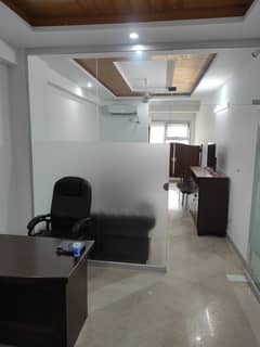 Fully Furnished Office Available For Rent on First Floor