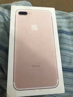 IPHONE 7plus Pta 10/10 condition with box all Okay But Battery Change