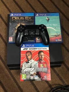 NEW PS 4 500 GB WITH COMPLETE ACCESSORIES AND BOX